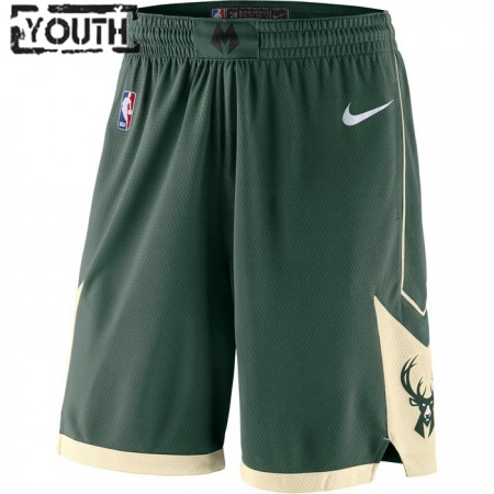 NBA Børn Milwaukee Bucks Shorts 2022-23 Nike Icon Edition Swingman
